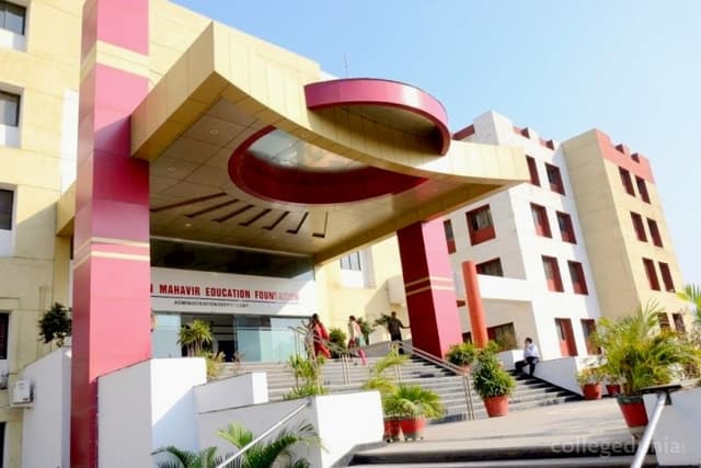 Bhagwan Mahavir University banner