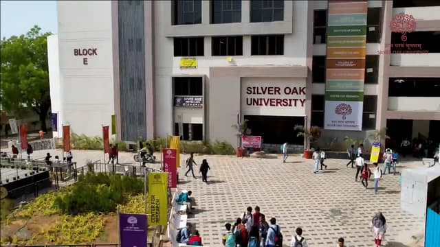 Silver Oak University banner
